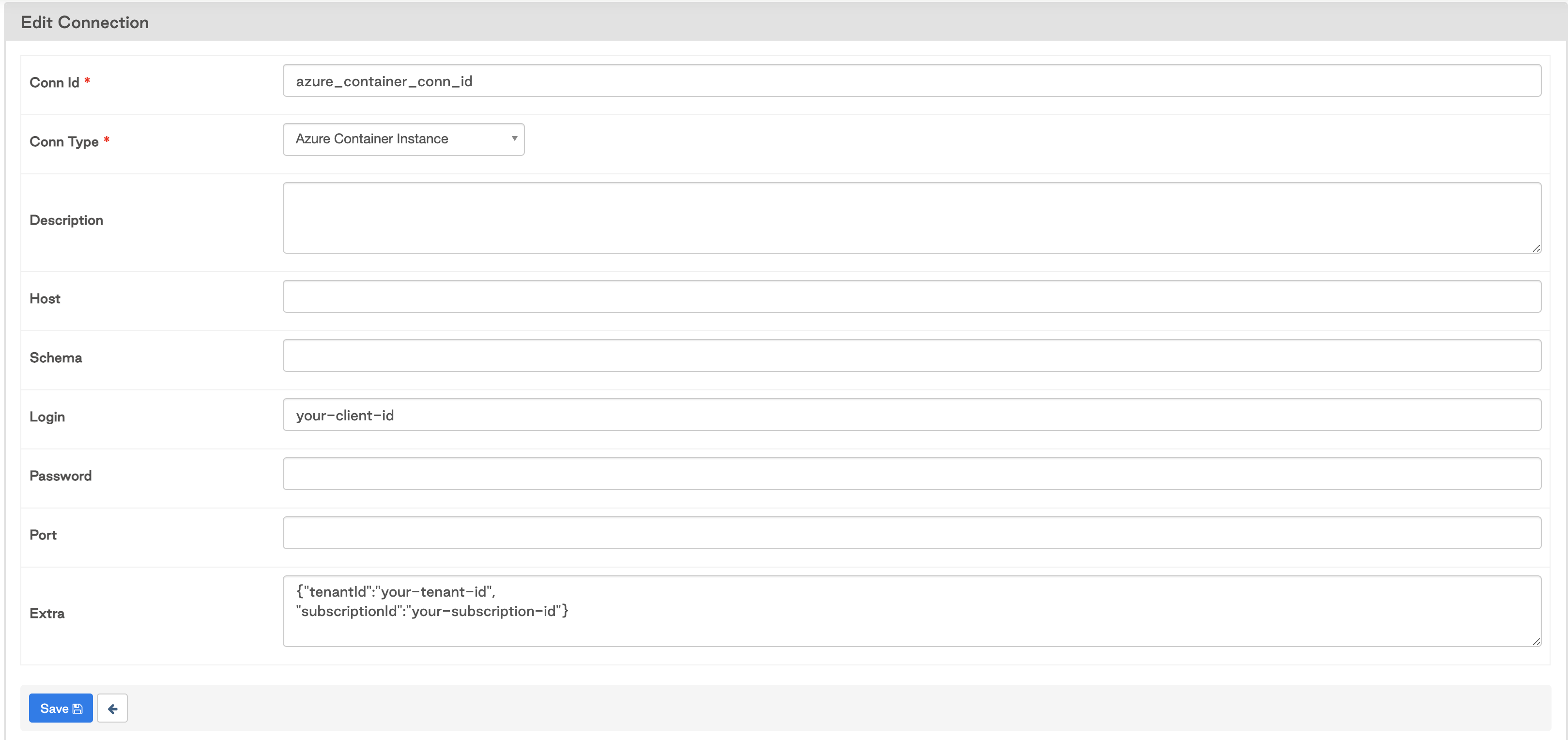 ACI Connection