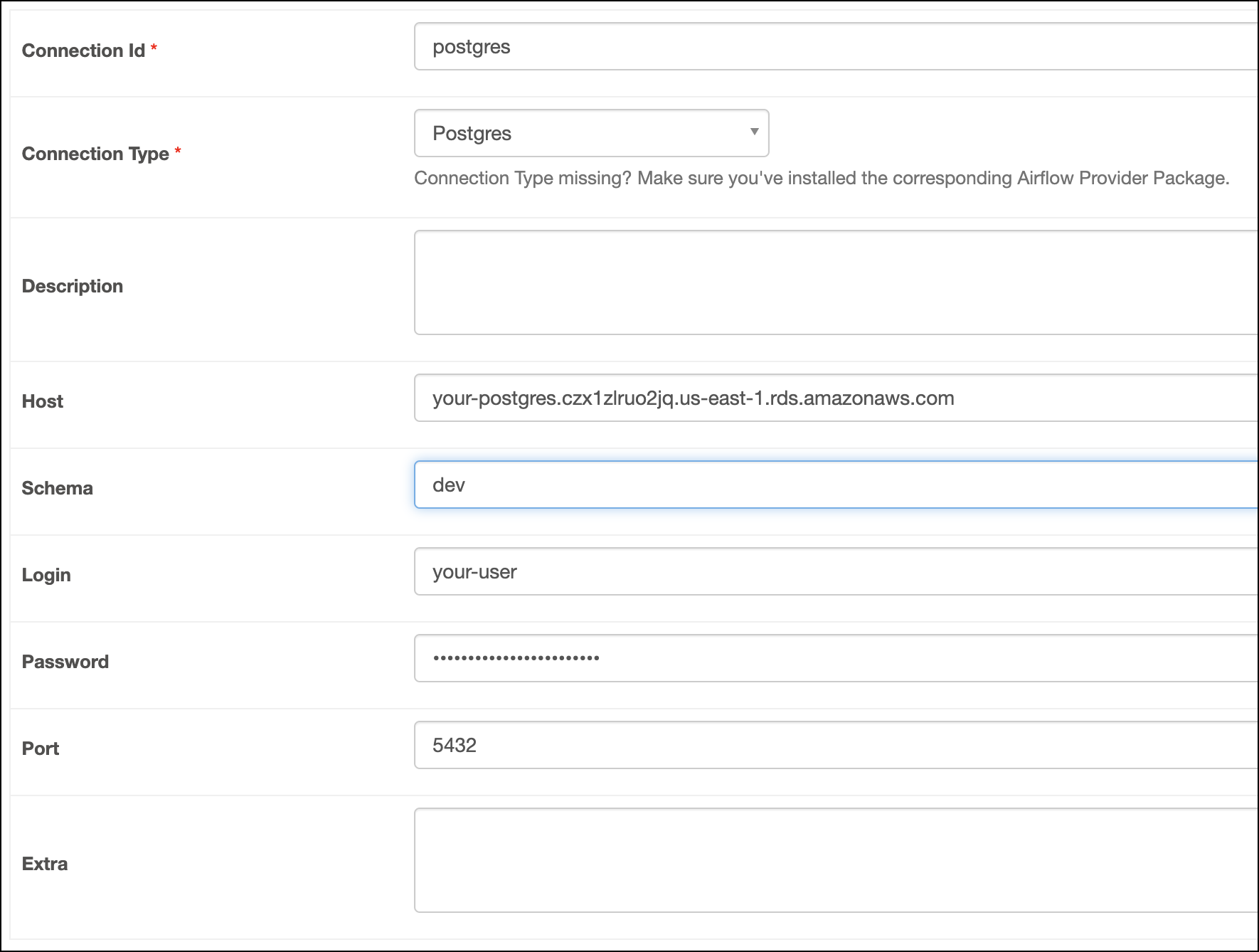 connection-postgres